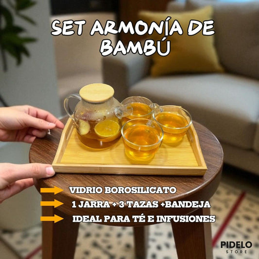 Set Armonía de Bambú✨🌿(𝐄𝐥𝐞𝐠𝐚𝐧𝐜𝐢𝐚 𝐧𝐚𝐭𝐮𝐫𝐚𝐥 𝐩𝐚𝐫𝐚 𝐭𝐮𝐬 𝐦𝐨𝐦𝐞𝐧𝐭𝐨𝐬 𝐝𝐞 𝐭𝐞́)
